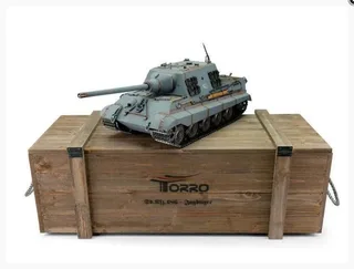 Радиоуправляемый танк Torro Jagdtiger, башня Henschel 1/16 дым (для ИК боя) V3.0 2.4G RTR TR11511-GY-3.0 — фото 2