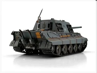 Радиоуправляемый танк Torro Jagdtiger, башня Henschel 1/16 дым (для ИК боя) V3.0 2.4G RTR TR11511-GY-3.0 — фото 7