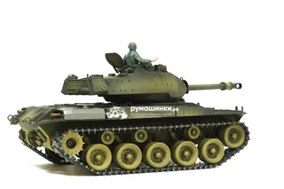 Радиоуправляемый танк Taigen 1/16 M41A3 Bulldog (США) PRO V3 2.4G RTR TG3839-1PRO3.0 — фото 6