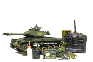Радиоуправляемый танк Taigen 1/16 M41A3 Bulldog (США) PRO V3 2.4G RTR TG3839-1PRO3.0 — фото 9