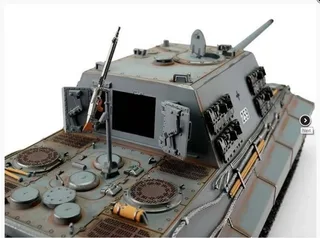 Радиоуправляемый танк Torro Jagdtiger, башня Henschel 1/16 откат ствола (для ИК боя) V3.0 2.4G RTR TR11411-GY-3.0 — фото 3