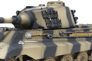 Радиоуправляемый танк Torro King Tiger 1/16, откат ствола (для ИК боя) V3.0 2.4G RTR TR11410-CA-3.0 — фото 12
