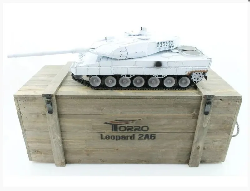 Радиоуправляемый танк Taigen 1/16 Leopard 2 A6 (Германия) UN V3.0 2.4G RTR TG3889-1B-UN3.0
