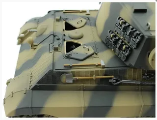 Радиоуправляемый танк Torro King Tiger, башня Henschel (Metal Edition) 1/16, ИК-пушка V3.0 2.4G RTR TR1110000612-3.0 — фото 3
