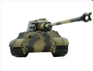 Радиоуправляемый танк Torro King Tiger, башня Henschel (Metal Edition) 1/16, ИК-пушка V3.0 2.4G RTR TR1110000612-3.0 — фото 8