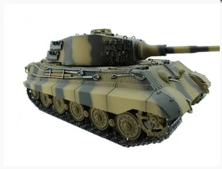 Радиоуправляемый танк Torro King Tiger, башня Henschel (Metal Edition) 1/16, ИК-пушка V3.0 2.4G RTR TR1110000612-3.0 — фото 9