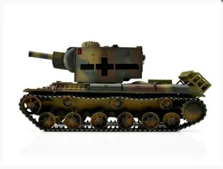 Радиоуправляемый танк Torro KV-2 1/16 ВВ-пушка, дым, зеленый V3.0 2.4G RTR TR11708-CA-3.0 — фото 4
