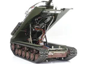Танк радиоуправляемый Taigen 1/16 ИС-2 модель 1944 (СССР) дым V3 2.4G RTR TGAS3928-B3.0 — фото 15