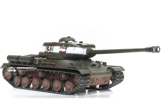 Танк радиоуправляемый Taigen 1/16 ИС-2 модель 1944 (СССР) дым V3 2.4G RTR TGAS3928-B3.0 — фото 3