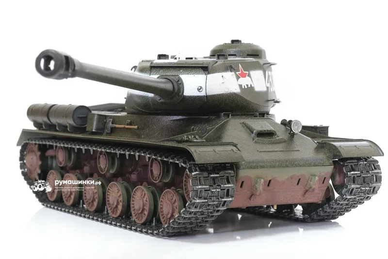 Радиоуправляемый танк Taigen 1/16 ИС-2 модель 1944, СССР, зеленый, (для ИК танкового боя) V3 2.4G TG3928-1G-IR3.0