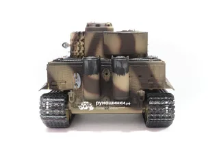 Танк на радиоуправлении Taigen 1/16 Tiger 1 (Германия, поздняя версия) дым V3 2.4G RTR TGAS3818-D3.0 — фото 11