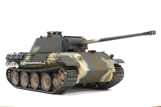 Танк Taigen 1/16 Panther type G (Германия) откат ствола (для ИК боя) V3 2.4G RTR TGIF3879G-B1-3.0