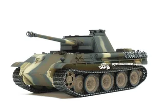 Танк Taigen 1/16 Panther type G с ИК пушкой HC версия, башня на 360, подшипники в ред, V3 2.4G RTR TG3879-1GHC-IR3.0