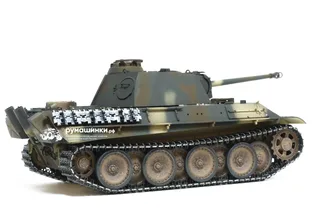 Радиоуправляемый танк Taigen 1/16 Panther type G с ИК пушкой HC версия, башня на 360, подшипники в ред, V3 2.4G RTR TG3879-1GHC-IR3.0 — фото 10