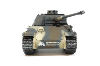 Радиоуправляемый танк Taigen 1/16 Panther type G с ИК пушкой HC версия, башня на 360, подшипники в ред, V3 2.4G RTR TG3879-1GHC-IR3.0 — фото 15