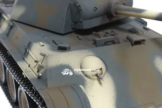 Радиоуправляемый танк Taigen 1/16 Panther type G с ИК пушкой HC версия, башня на 360, подшипники в ред, V3 2.4G RTR TG3879-1GHC-IR3.0 — фото 16