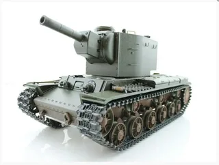 Радиоуправляемый танк Torro КВ-2 1/16 СССР, зеленый, ИК-пушка V3.0 2.4G RTR TR1112438786-3.0 — фото 3