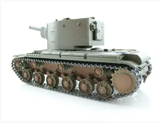 Радиоуправляемый танк Torro КВ-2 1/16 СССР, зеленый, ИК-пушка V3.0 2.4G RTR TR1112438786-3.0 — фото 4