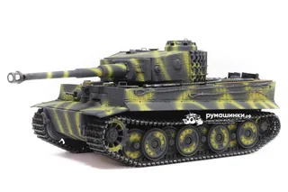 Танк Taigen 1/16 Tiger 1 (Германия, поздняя версия) (для ИК боя) V3 2.4G RTR окраска Тики TG3818-1DT-BTR-IR3.0