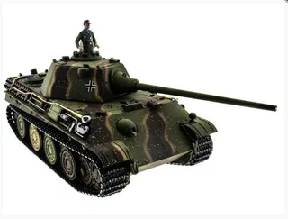 Танк на пульте управлении Taigen 1/16 Panther type F с ИК пушкой HC версия, башня на 360, подшипники в ред, V3 2.4G RTR TG3879-1FHC-IR3.0 — фото 8