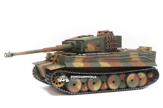 Танк Taigen 1/16 Tiger 1 (Германия, средняя версия) откат ствола (для ИК боя) V3 2.4G RTR TGIF3818-E1-3.0