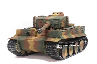 Радиоуправляемый танк Taigen 1/16 Tiger 1 (Германия, средняя версия) откат ствола (для ИК боя) V3 2.4G RTR TGIF3818-E1-3.0 — фото 3