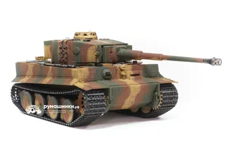 Радиоуправляемый танк Taigen 1/16 Tiger 1 (Германия, средняя версия) откат ствола (для ИК боя) V3 2.4G RTR TGIF3818-E1-3.0 — фото 5