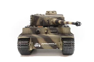 Радиоуправляемый танк Taigen 1/16 Tiger 1 (Германия, поздняя версия) откат ствола (для ИК боя) V3 2.4G RTR TGIF3818-D1-3.0 — фото 4