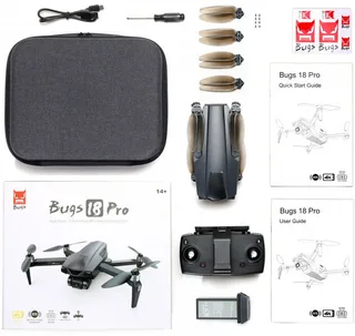 Квадрокоптер на 3км MJX B18 PRO 4K 3-Axis Gimbal EIS GPS 5G — фото 6