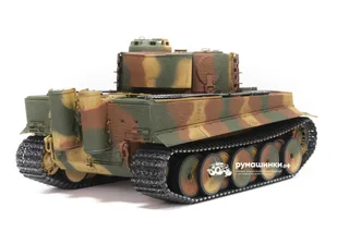 Радиоуправляемый пневматический танк Taigen 1/16 Tiger 1 (Германия, средняя версия) V3 2.4G RTR TG3818-E3.0 — фото 7