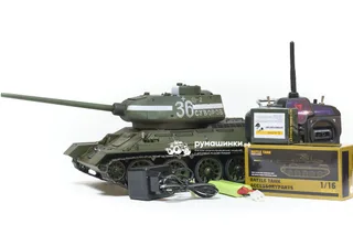 Радиоуправляемый танк с пневматикой Taigen 1/16 Советский (СССР) дым V3 2.4G RTR TGAS3909-B3.0 — фото 25