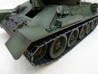 Радиоуправляемый танк с пневматикой Taigen 1/16 Советский (СССР) дым V3 2.4G RTR TGAS3909-B3.0 — фото 8