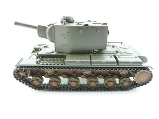 Радиоуправляемый танк Torro КВ-2 1/16 СССР, зеленый, ВВ-пушка V3.0 2.4G RTR TR1112438785-3.0 — фото 2