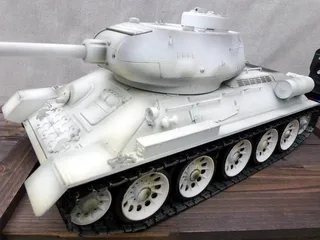 Радиоуправляемый танк Taigen 1/16 Советский (СССР) (для ИК танкового боя) V3 2.4G (зимний) TG3909-1S-IR3.0 — фото 4