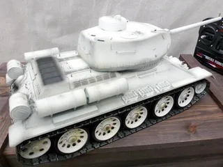 Радиоуправляемый танк Taigen 1/16 Советский (СССР) (для ИК танкового боя) V3 2.4G (зимний) TG3909-1S-IR3.0 — фото 5
