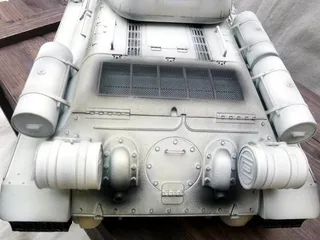 Радиоуправляемый танк Taigen 1/16 Советский (СССР) (для ИК танкового боя) V3 2.4G (зимний) TG3909-1S-IR3.0 — фото 7