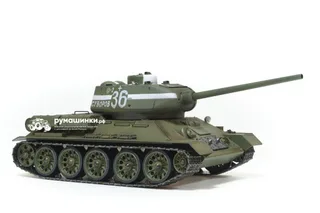 Танк на радиоуправлении Taigen 1/16 Советский (СССР) (для ИК танкового боя) V3 2.4G (зеленый)TG3909-1G-IR3.0