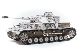 Танк для боёв Taigen 1/16 Panzerkampfwagen IV Ausf.G (Германия) (для ИК боя) V3 2.4G RTR TG3859-B-IR3.0