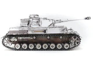Танк радиоуправляемый для боёв Taigen 1/16 Panzerkampfwagen IV Ausf.G (Германия) (для ИК боя) V3 2.4G RTR TG3859-B-IR3.0 — фото 7