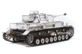 Танк радиоуправляемый для боёв Taigen 1/16 Panzerkampfwagen IV Ausf.G (Германия) (для ИК боя) V3 2.4G RTR TG3859-B-IR3.0 — фото 8