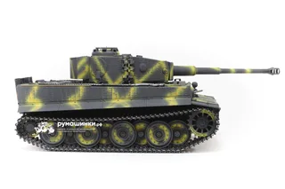 Радиоуправляемый танк пневматический Taigen 1/16 Tiger 1 (Германия, поздняя версия) звук, дым V3 2.4G RTR окраска Тики TG3818-1DT3.0 — фото 8