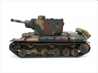 Танк Torro KV-2 1/16 зеленый, ИК-пушка (для ИК боя) V3.0 2.4G RTR TR1212438786-3.0