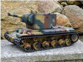Радиоуправляемый танк Torro KV-2 1/16 зеленый, ИК-пушка (для ИК боя) V3.0 2.4G RTR TR1212438786-3.0 — фото 5