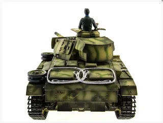 Радиоуправляемый танк для боя Taigen 1/16 Panzerkampfwagen III (Германия) HC (для ИК танкового боя) V3 2.4G RTR TG3848-1HC-IR3.0 — фото 10