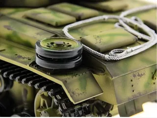 Радиоуправляемый танк для боя Taigen 1/16 Panzerkampfwagen III (Германия) HC (для ИК танкового боя) V3 2.4G RTR TG3848-1HC-IR3.0 — фото 5