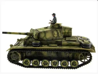 Радиоуправляемый танк для боя Taigen 1/16 Panzerkampfwagen III (Германия) HC (для ИК танкового боя) V3 2.4G RTR TG3848-1HC-IR3.0 — фото 9