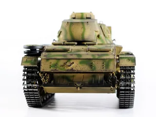 Радиоуправляемый танк Taigen 1/16 Panzerkampfwagen III (Германия) дым, свет (для ИК боя) V3 2.4G RTR камуфляж TG3848-BC-IR3.0 — фото 17