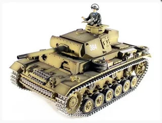 Пневматический танк Taigen 1/16 Panzerkampfwagen III (Германия) HC V3 2.4G RTR TG3848-1HC3.0