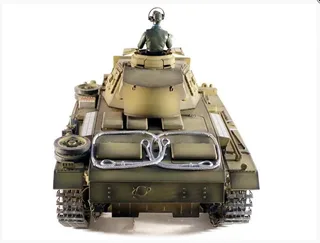Радиоуправляемый пневматический танк Taigen 1/16 Panzerkampfwagen III (Германия) HC V3 2.4G RTR TG3848-1HC3.0 — фото 4