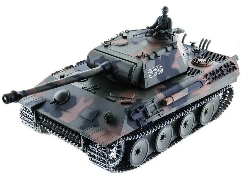 Радиоуправляемый танк Heng Long Panther Professional V7.0 2.4G 1/16 RTR HL3819-1P7.0